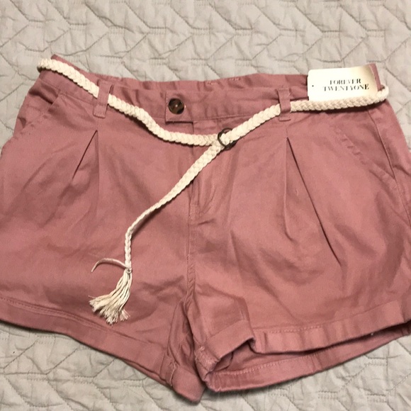 Forever 21 dusty rose shorts. Tags still on - Picture 3 of 3